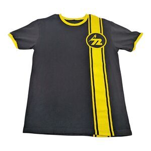 2023 Metallica 72 Seasons Black Ringer Stripe L Shirt North America Tour Tee